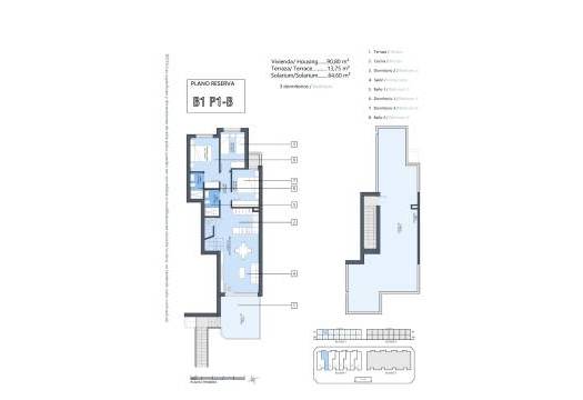 Obra Nueva - Top Floor Bungalow - Dolores - Sector 3