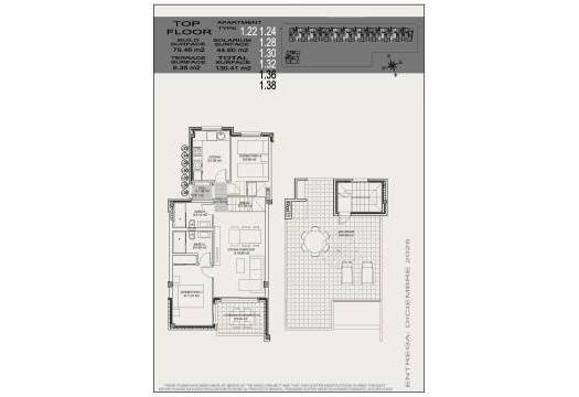 Obra Nueva - Top Floor Bungalow - Torrevieja - Altos del Sol