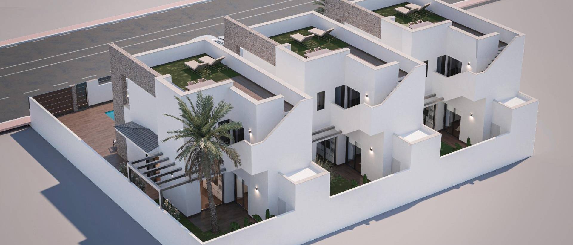 Obra Nueva - Villa / Chalet - San Pedro del Pinatar - Pueblo