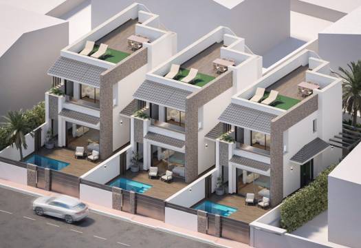 Obra Nueva - Villa / Chalet - San Pedro del Pinatar - Pueblo