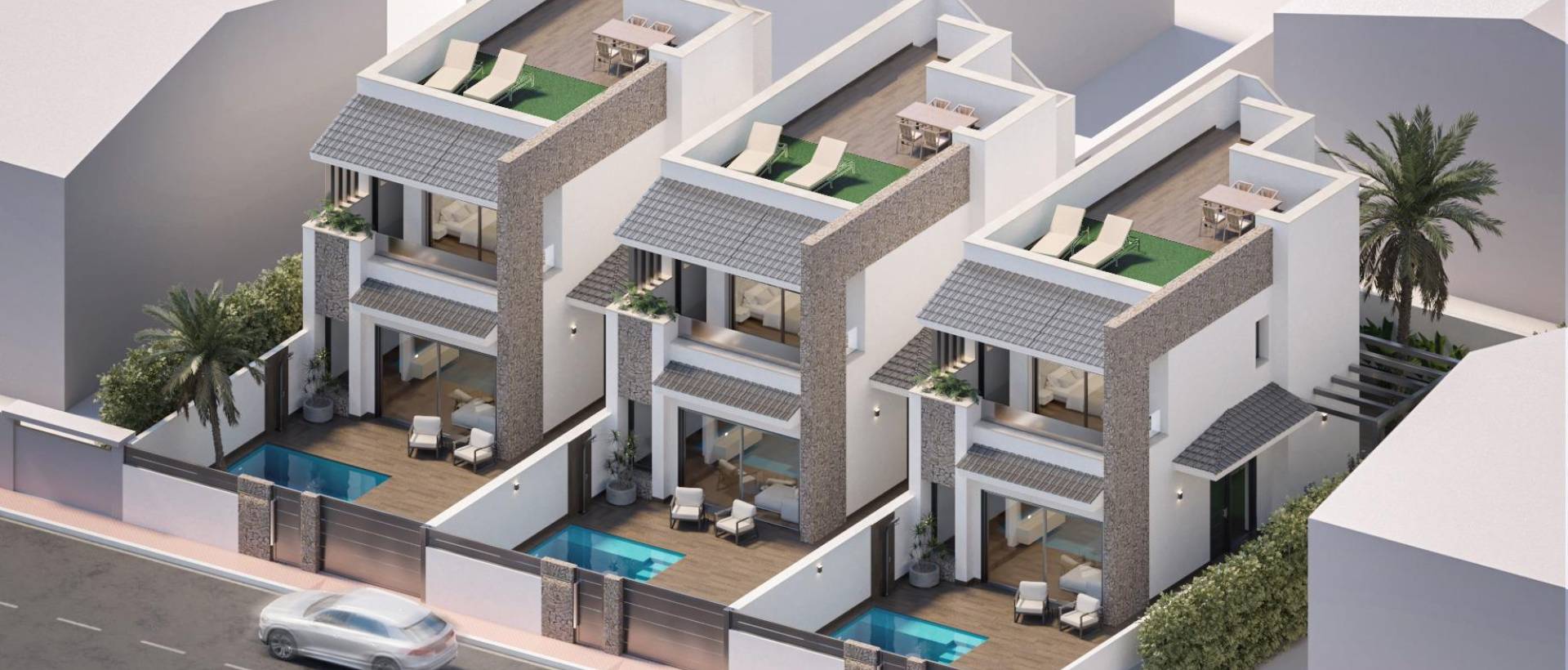 Obra Nueva - Villa / Chalet - San Pedro del Pinatar - Pueblo