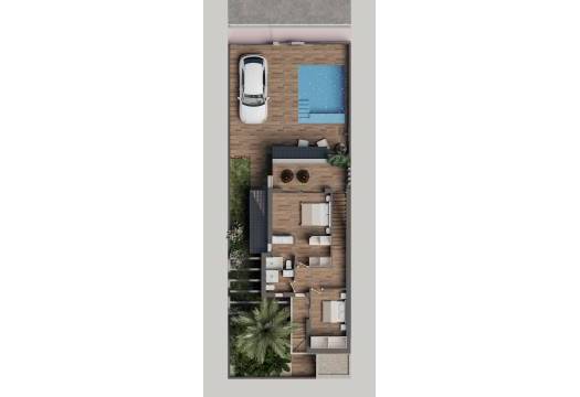 Obra Nueva - Villa / Chalet - San Pedro del Pinatar - Pueblo