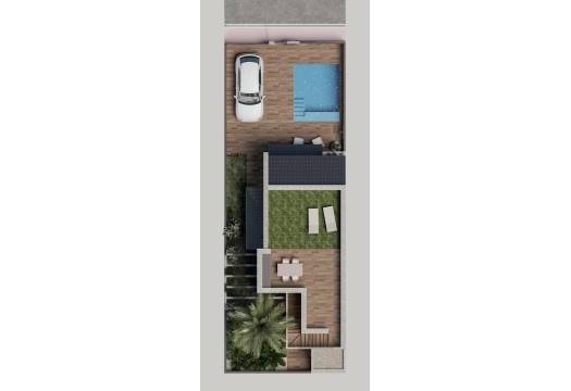 Obra Nueva - Villa / Chalet - San Pedro del Pinatar - Pueblo