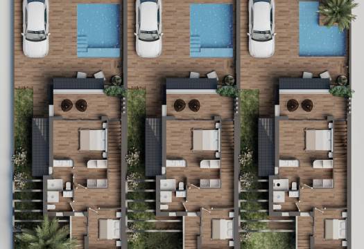 Obra Nueva - Villa / Chalet - San Pedro del Pinatar - Pueblo