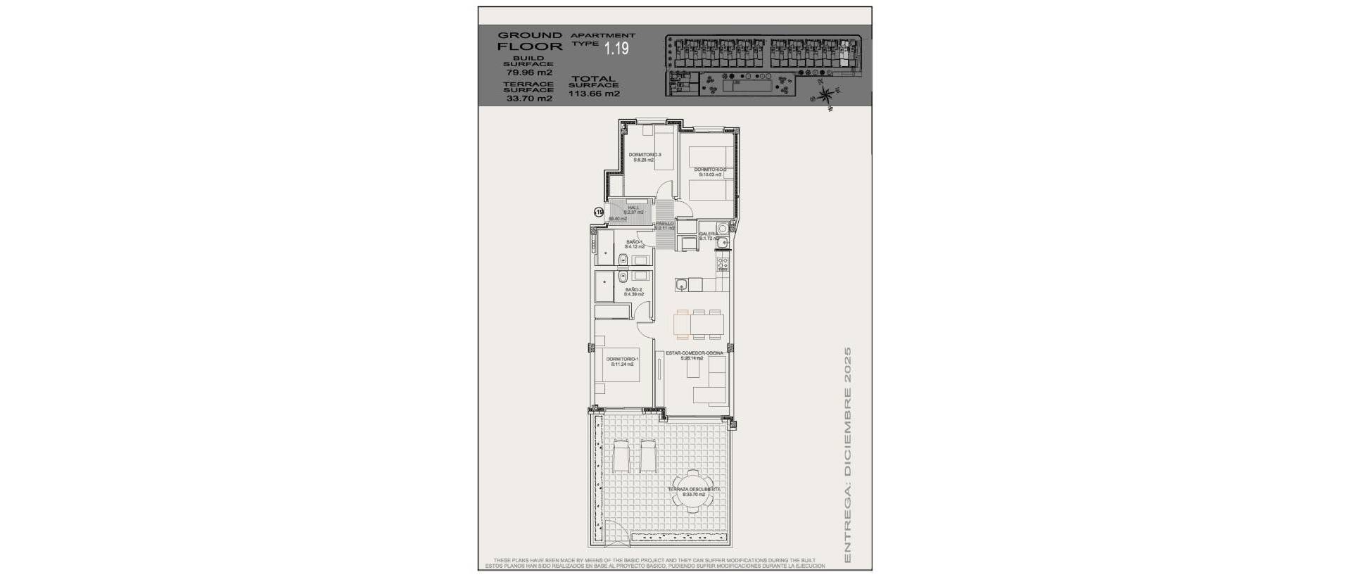 Obra Nueva - Ground Floor Bungalow - Torrevieja - Altos del Sol