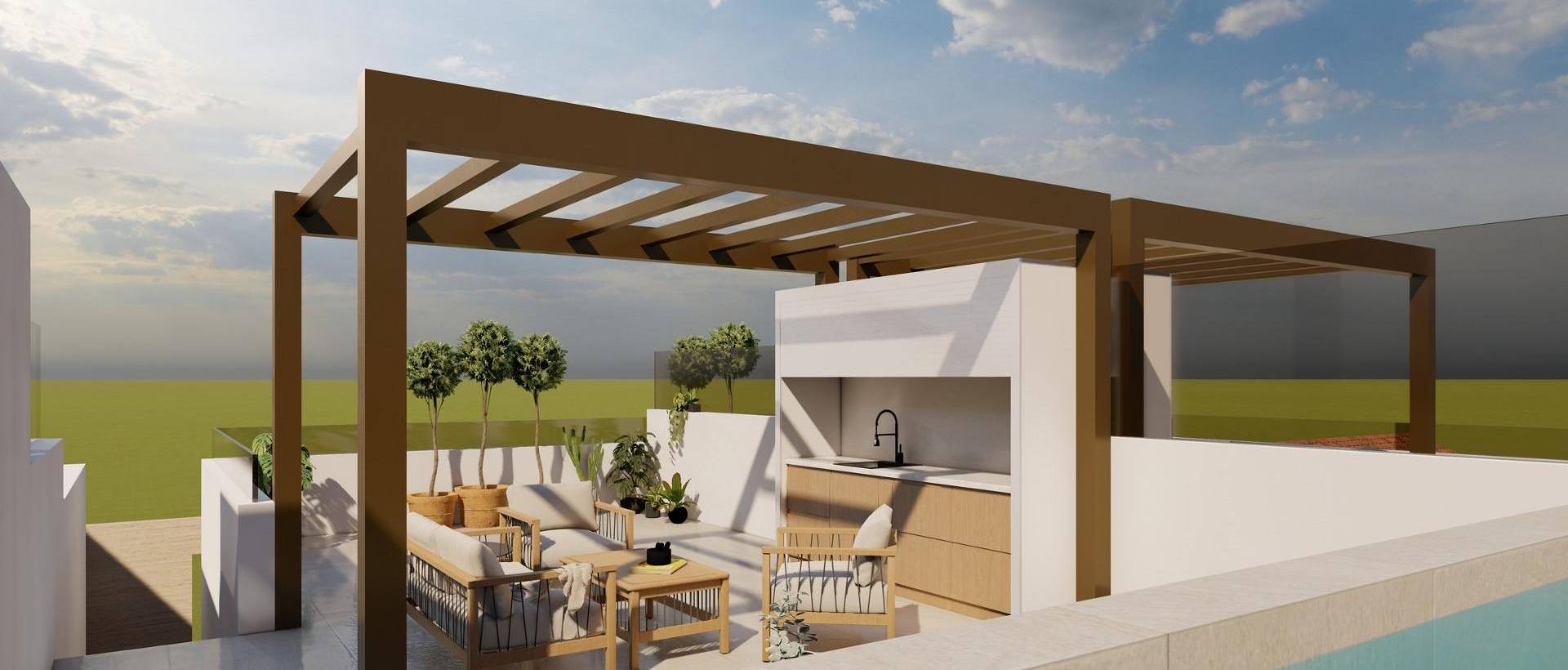 Obra Nueva - Top Floor Bungalow - San Pedro del Pinatar - Lo pagan