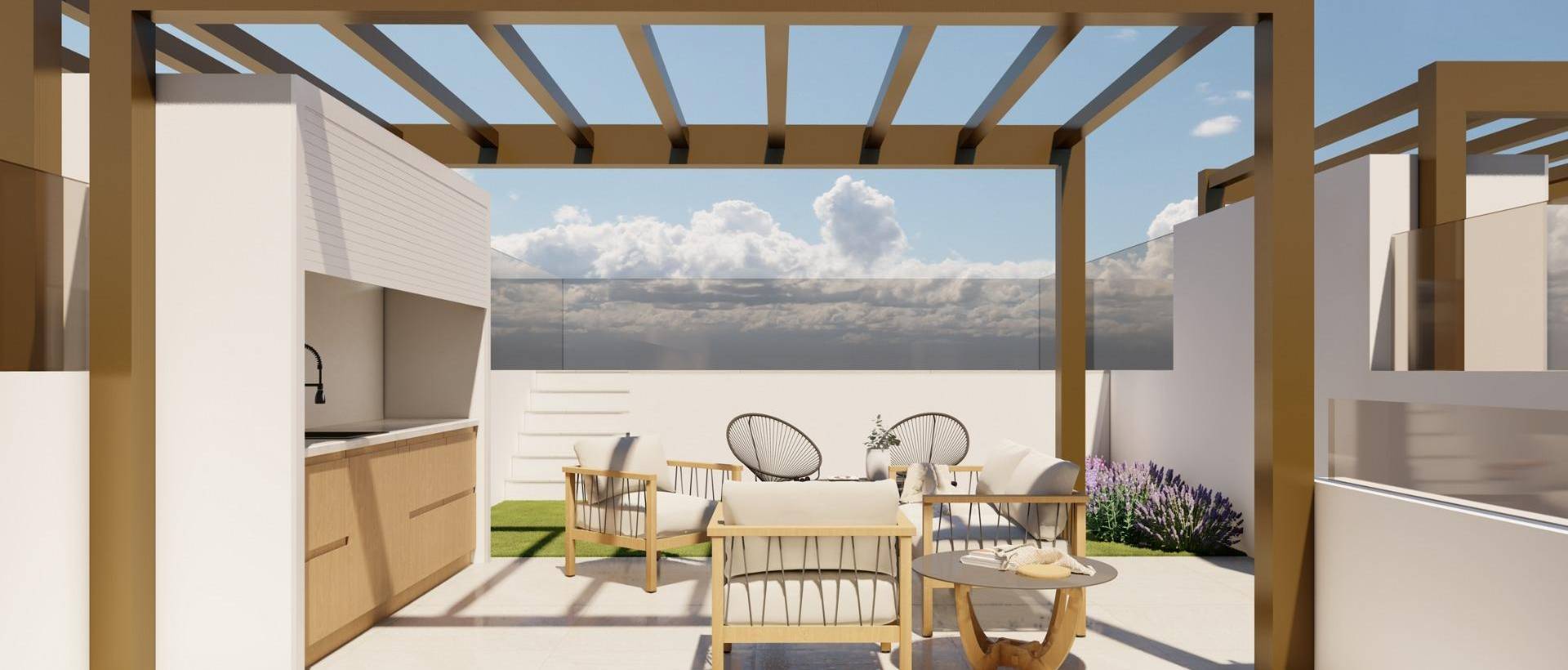 Obra Nueva - Top Floor Bungalow - San Pedro del Pinatar - Lo pagan