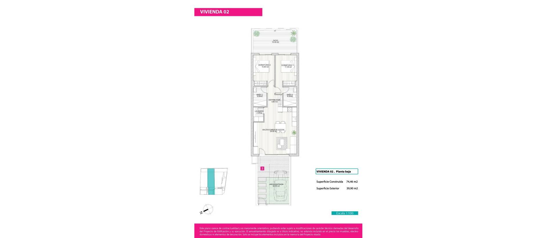 Obra Nueva - Ground Floor Bungalow - San Pedro del Pinatar - Lo pagan
