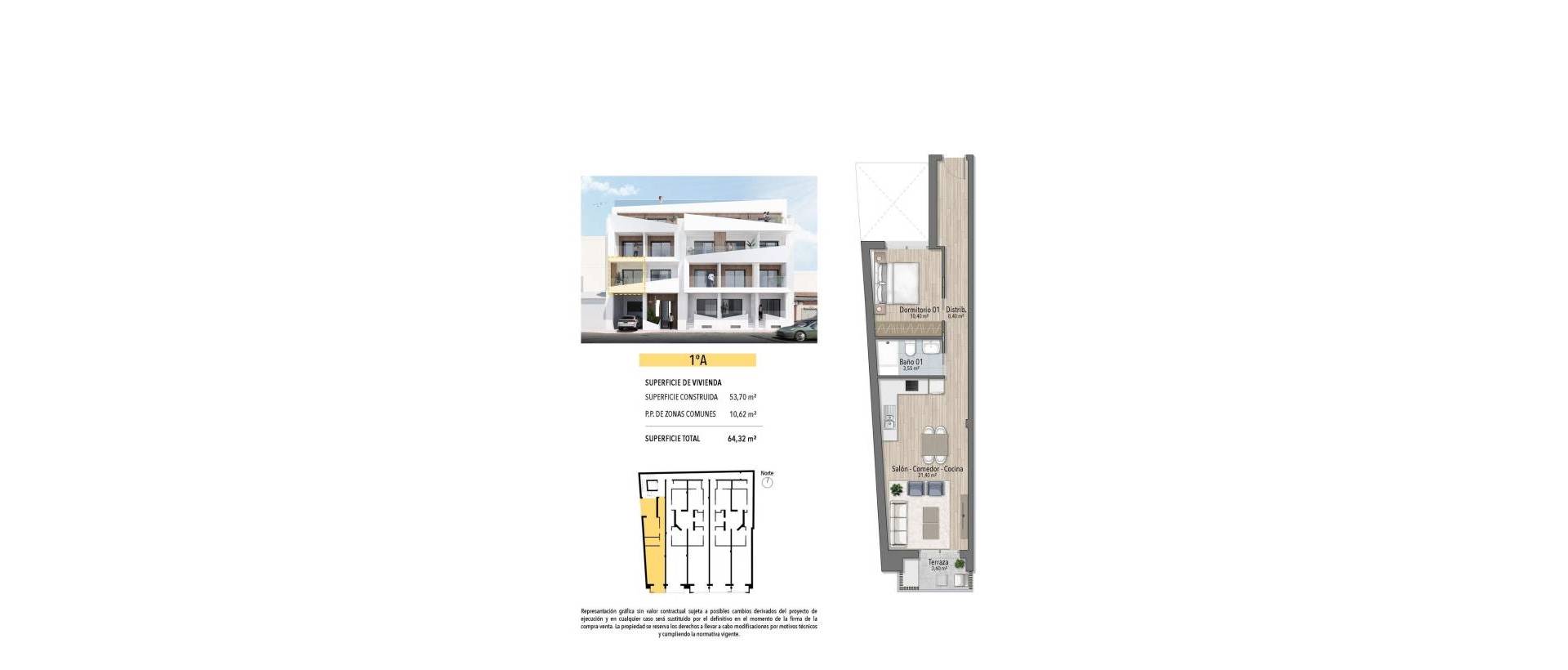 Obra Nueva - Apartmento - Torrevieja - Playa de El Cura
