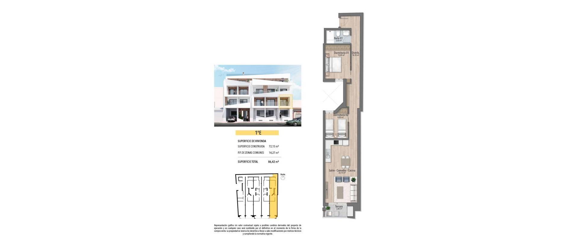 Obra Nueva - Apartmento - Torrevieja - Playa de El Cura