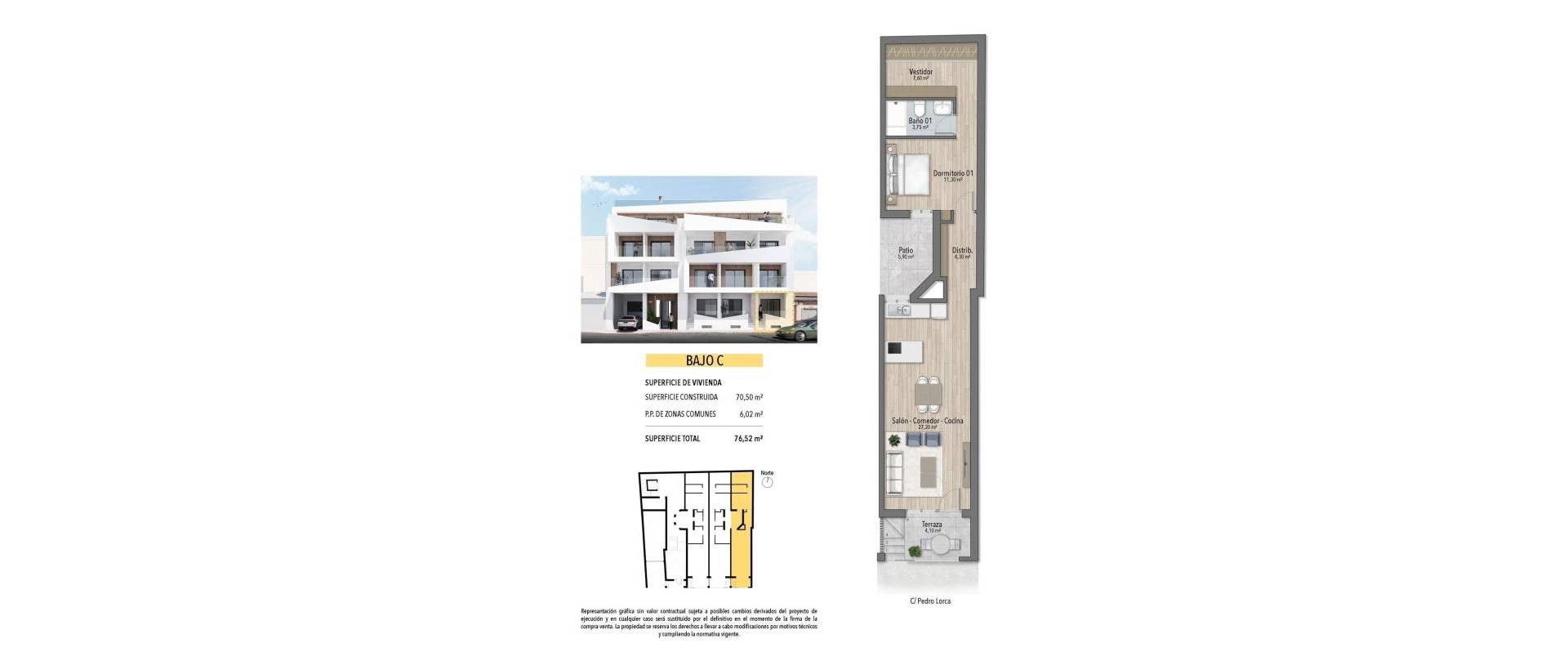 Obra Nueva - Ground floor apartment - Torrevieja - Playa de El Cura