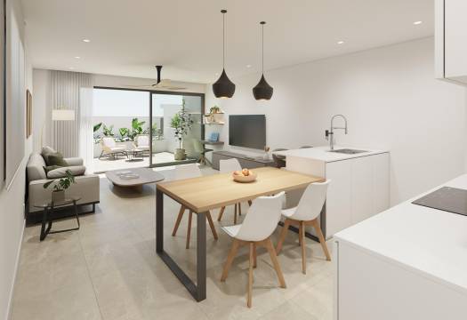 Obra Nueva - Ground Floor Bungalow - Pilar de la Horadada - pueblo