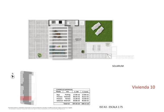 Obra Nueva - Top Floor Bungalow - Pilar de la Horadada - pueblo