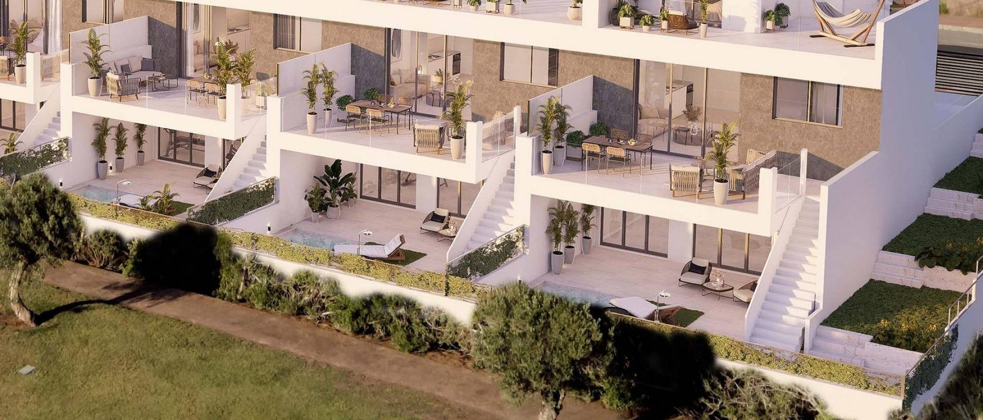 Obra Nueva - Semidetached - Los Alcázares - Serena Golf