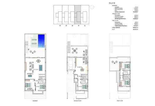 Obra Nueva - Semidetached - Los Alcázares - Serena Golf