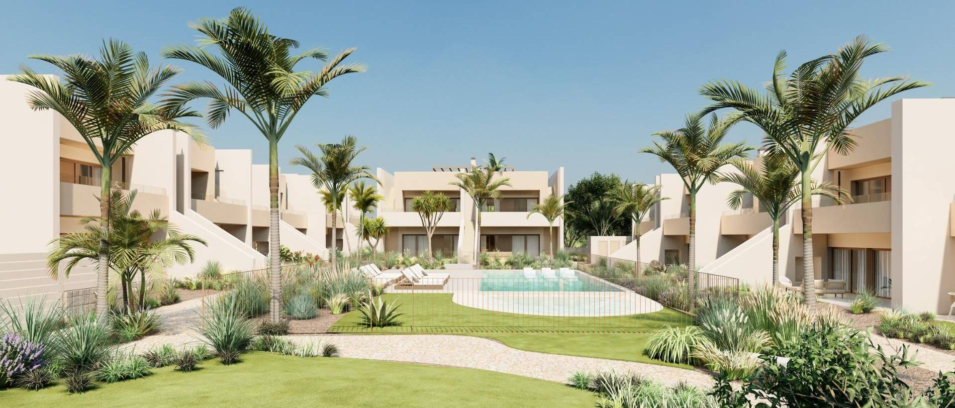 Obra Nueva - Ground Floor Bungalow - San Javier - Roda Golf