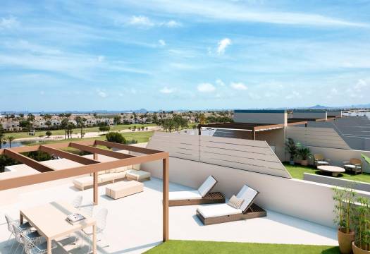 Obra Nueva - Ground Floor Bungalow - San Javier - Roda Golf