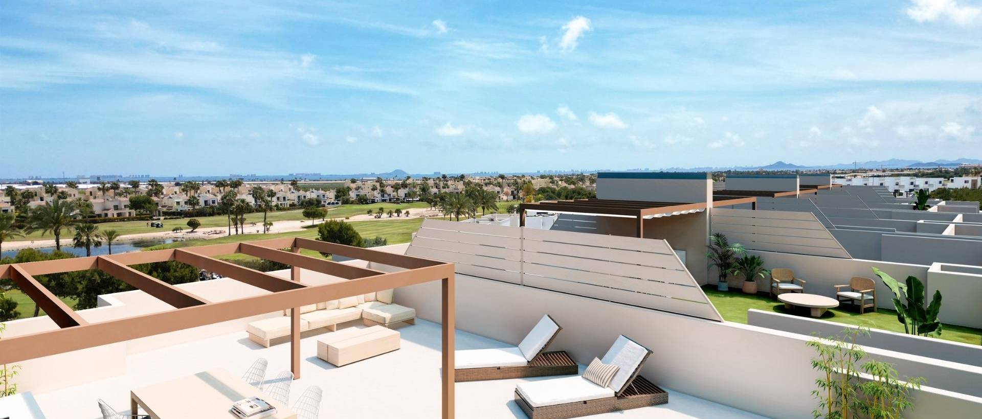 Obra Nueva - Ground Floor Bungalow - San Javier - Roda Golf