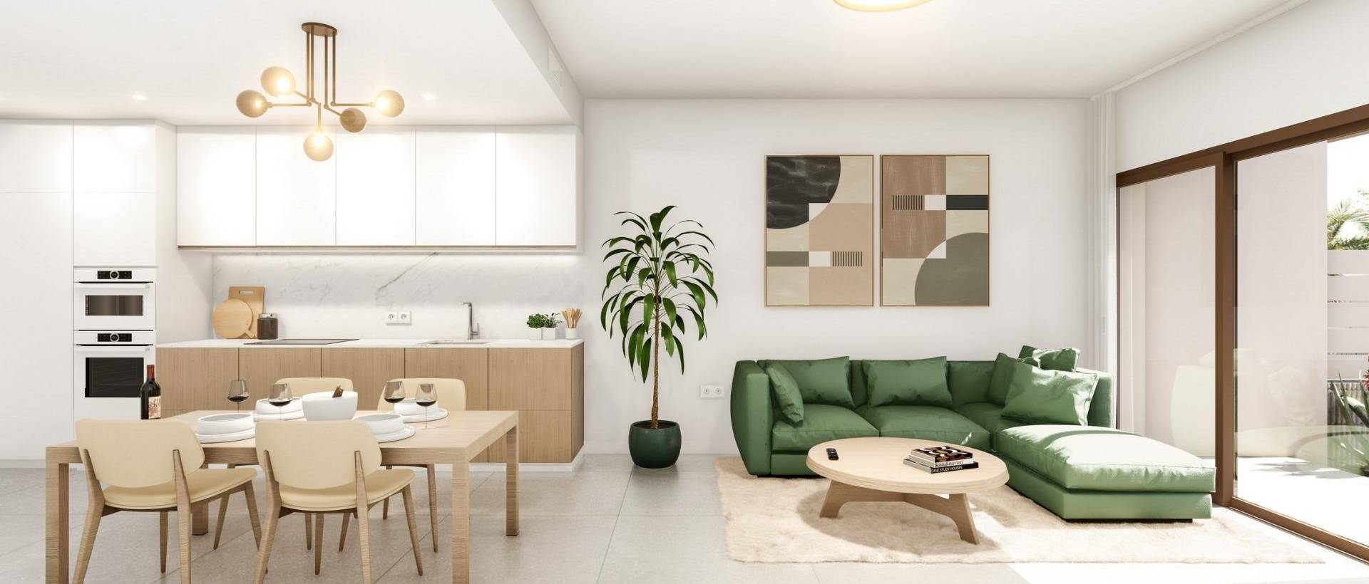 Obra Nueva - Ground Floor Bungalow - San Javier - Roda Golf