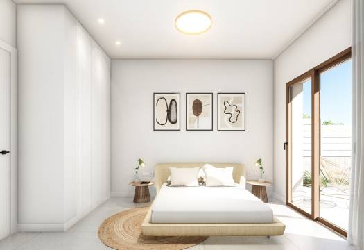 Obra Nueva - Ground Floor Bungalow - San Javier - Roda Golf