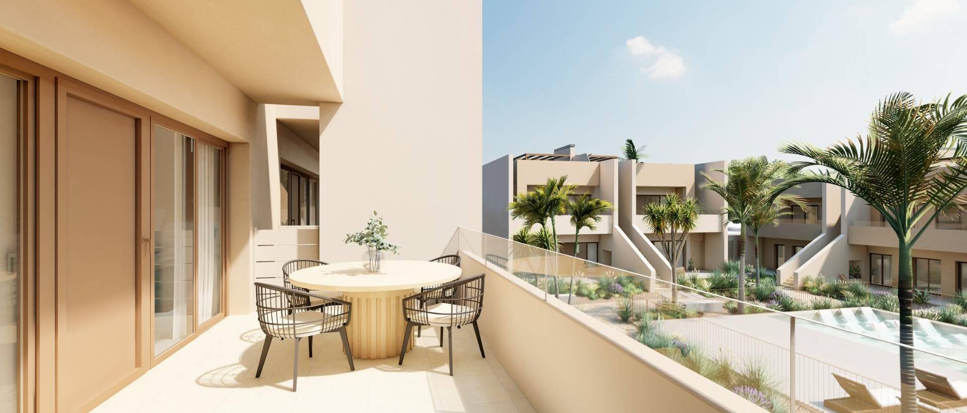 Obra Nueva - Ground Floor Bungalow - San Javier - Roda Golf