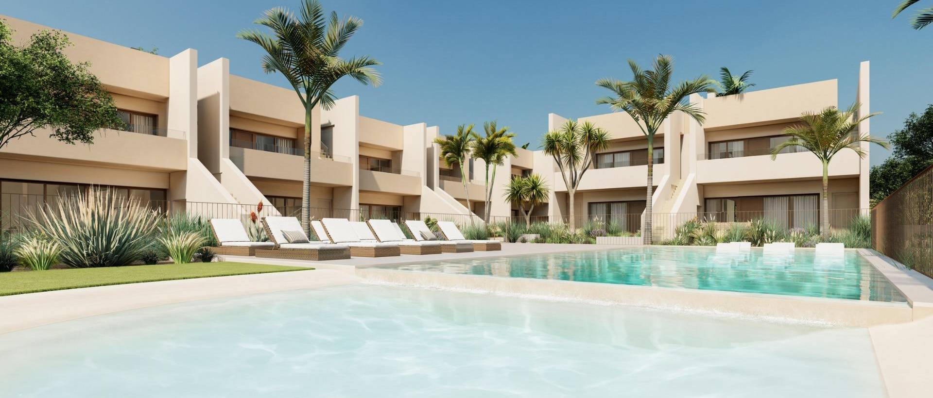 Obra Nueva - Ground Floor Bungalow - San Javier - Roda Golf