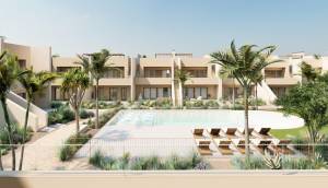 Obra Nueva - Ground Floor Bungalow - San Javier - Roda Golf