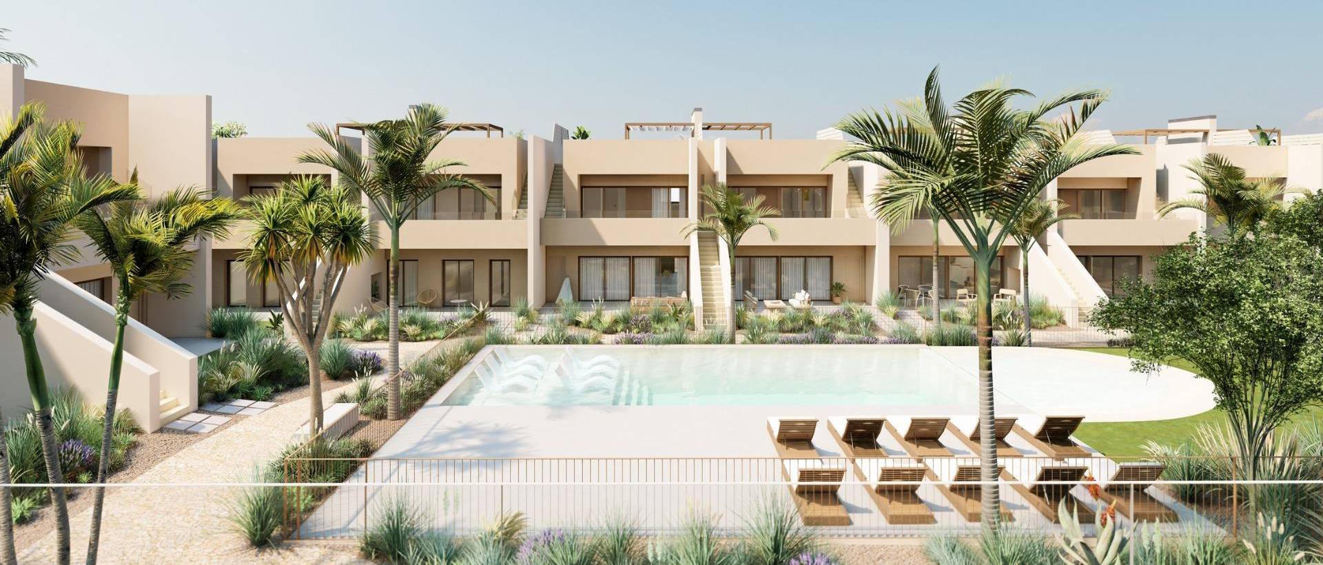 Obra Nueva - Ground Floor Bungalow - San Javier - Roda Golf