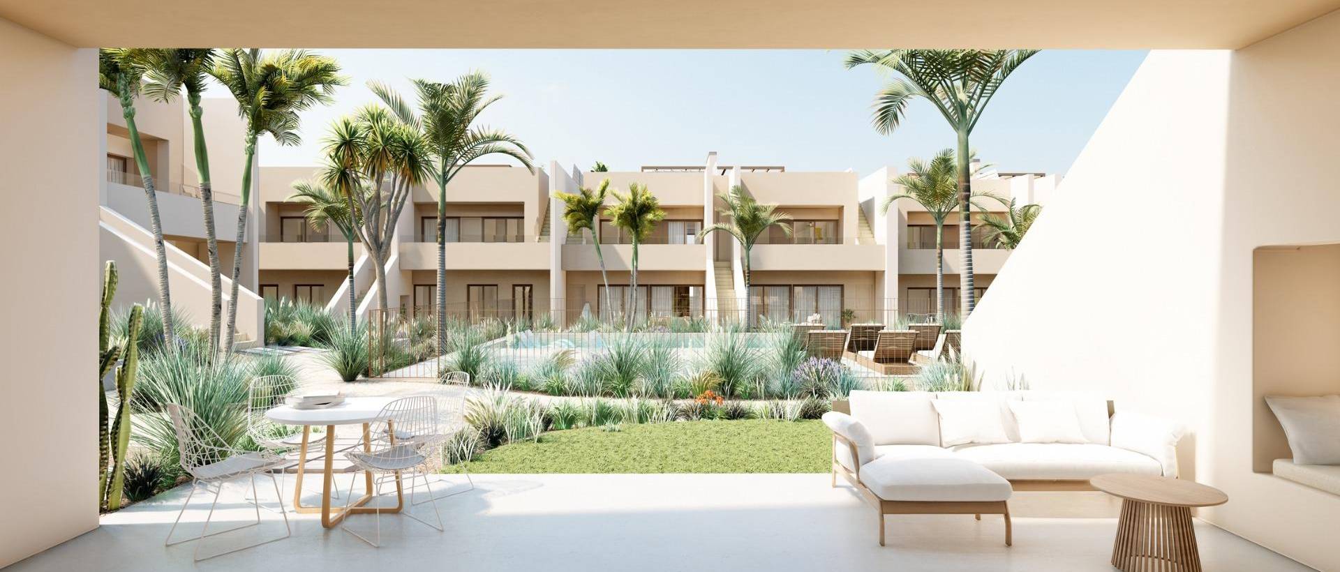 Obra Nueva - Ground Floor Bungalow - San Javier - Roda Golf