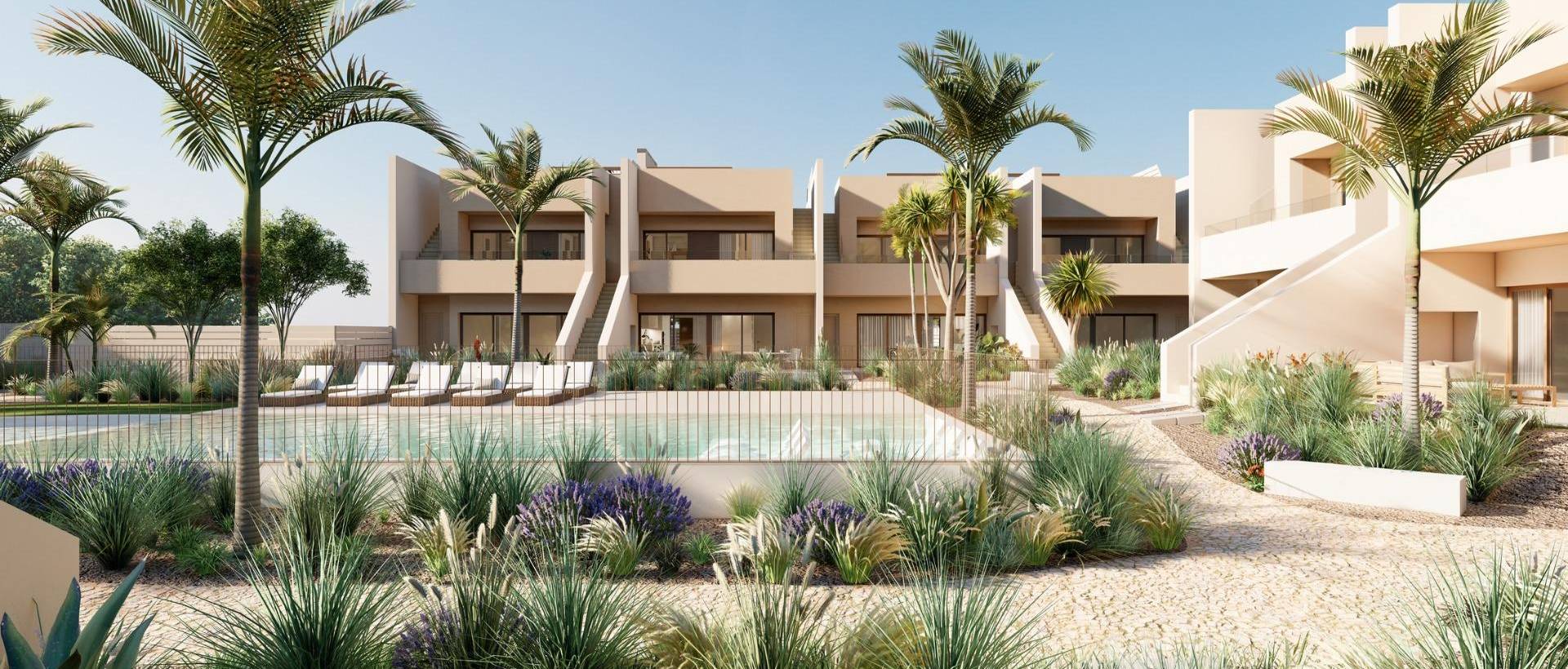 Obra Nueva - Ground Floor Bungalow - San Javier - Roda Golf