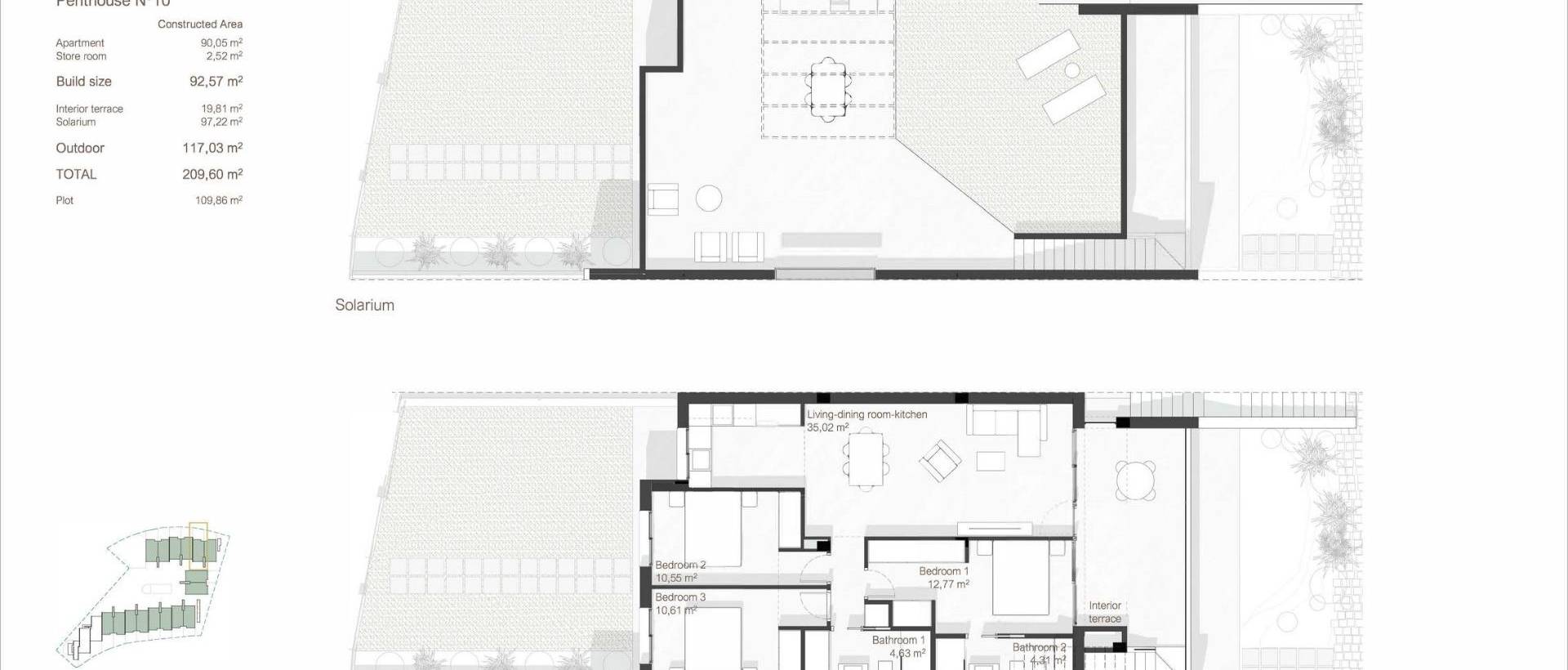 Obra Nueva - Ground Floor Bungalow - San Javier - Roda Golf