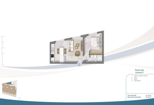 Obra Nueva - Ground floor apartment - San Pedro del Pinatar - Playa Villananitos