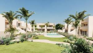 Obra Nueva - Ground Floor Bungalow - San Javier - Roda Golf