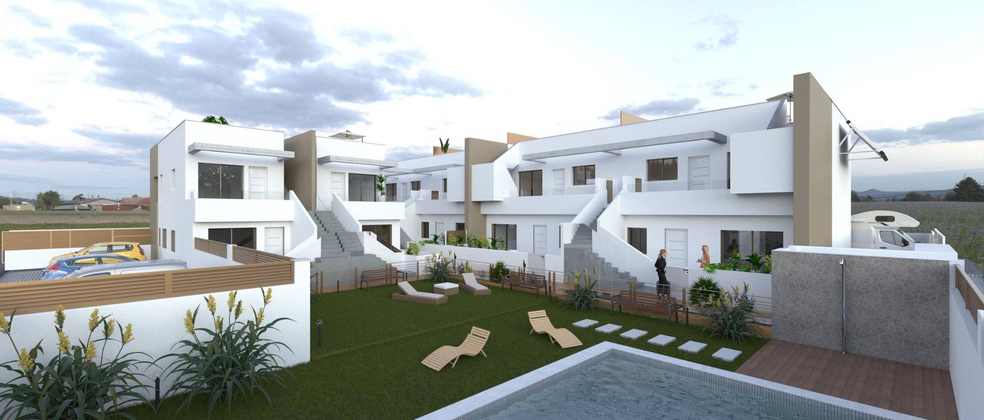 Obra Nueva - Ground Floor Bungalow - Pilar de la Horadada - pueblo