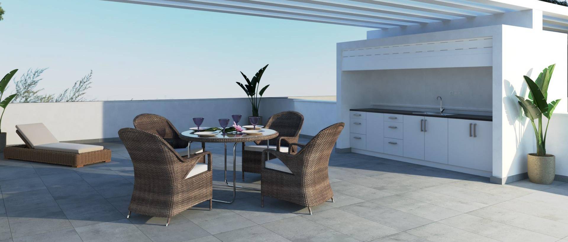 Obra Nueva - Top Floor Bungalow - Pilar de la Horadada - pueblo