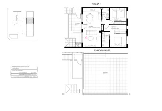 Obra Nueva - Top Floor Bungalow - Pilar de la Horadada - pueblo
