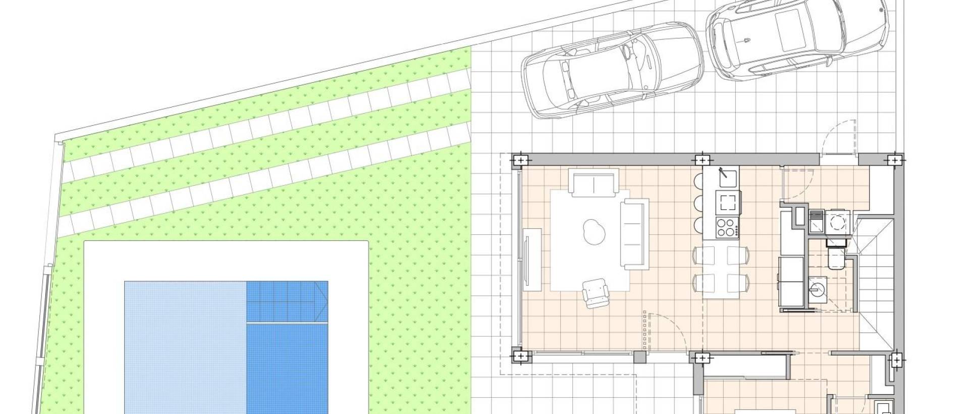 Obra Nueva - Villa / Chalet - San Pedro del Pinatar - Los Plazas