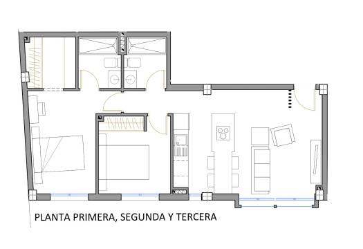 Obra Nueva - Apartmento - San Pedro del Pinatar - Villananitos