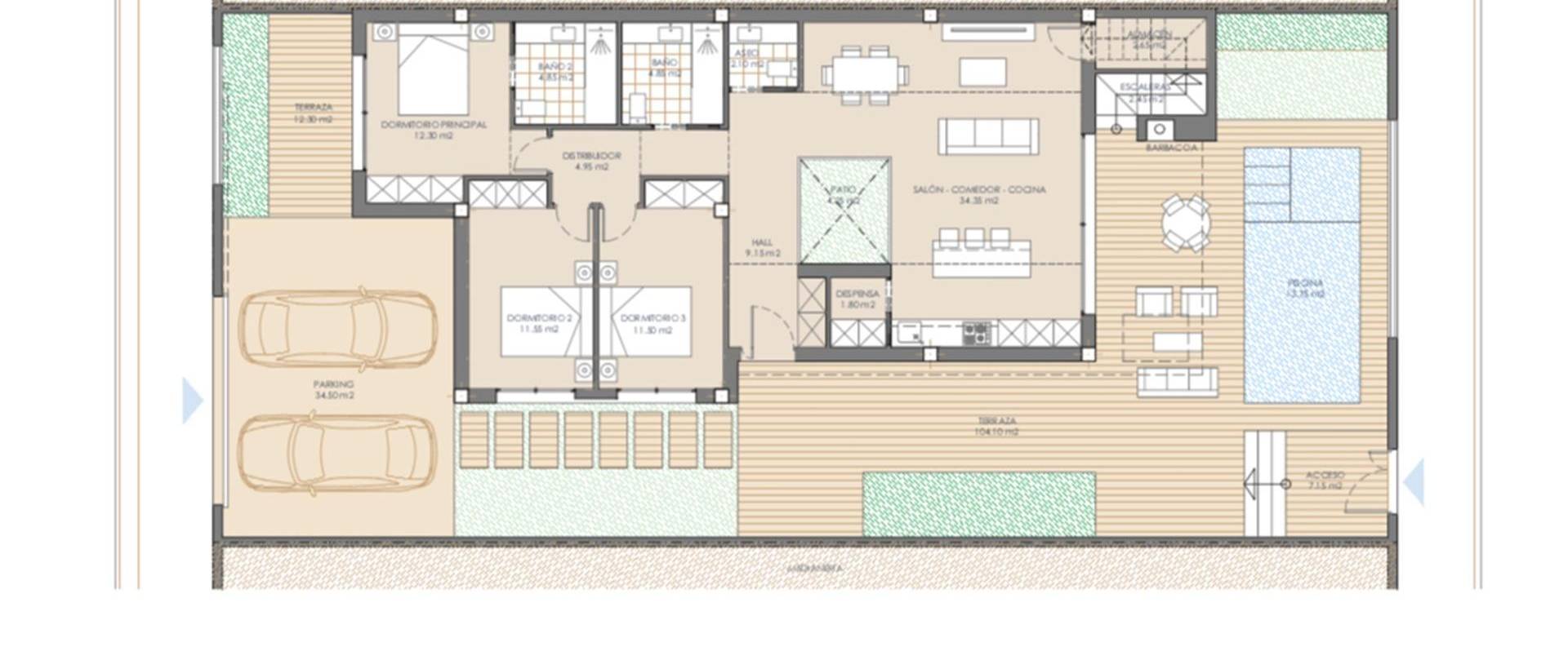 Obra Nueva - Villa / Chalet - San Juan de los Terreros