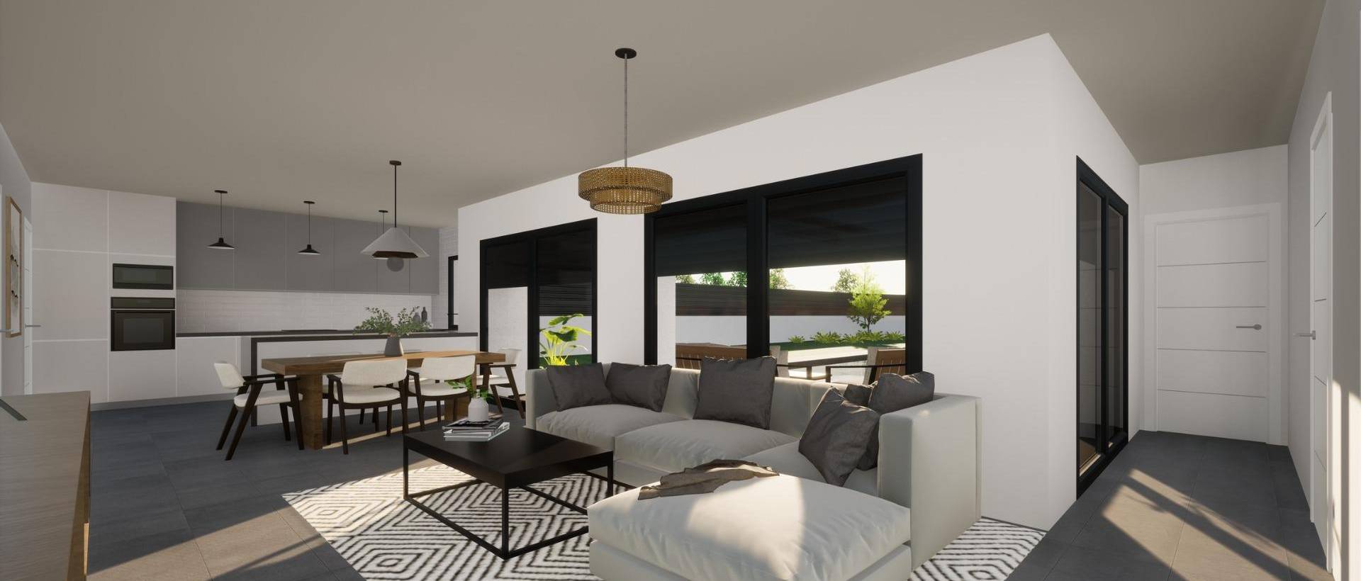Obra Nueva - Villa / Chalet - Pinoso - Lel