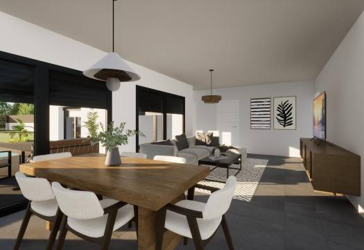Obra Nueva - Villa / Chalet - Pinoso - Lel