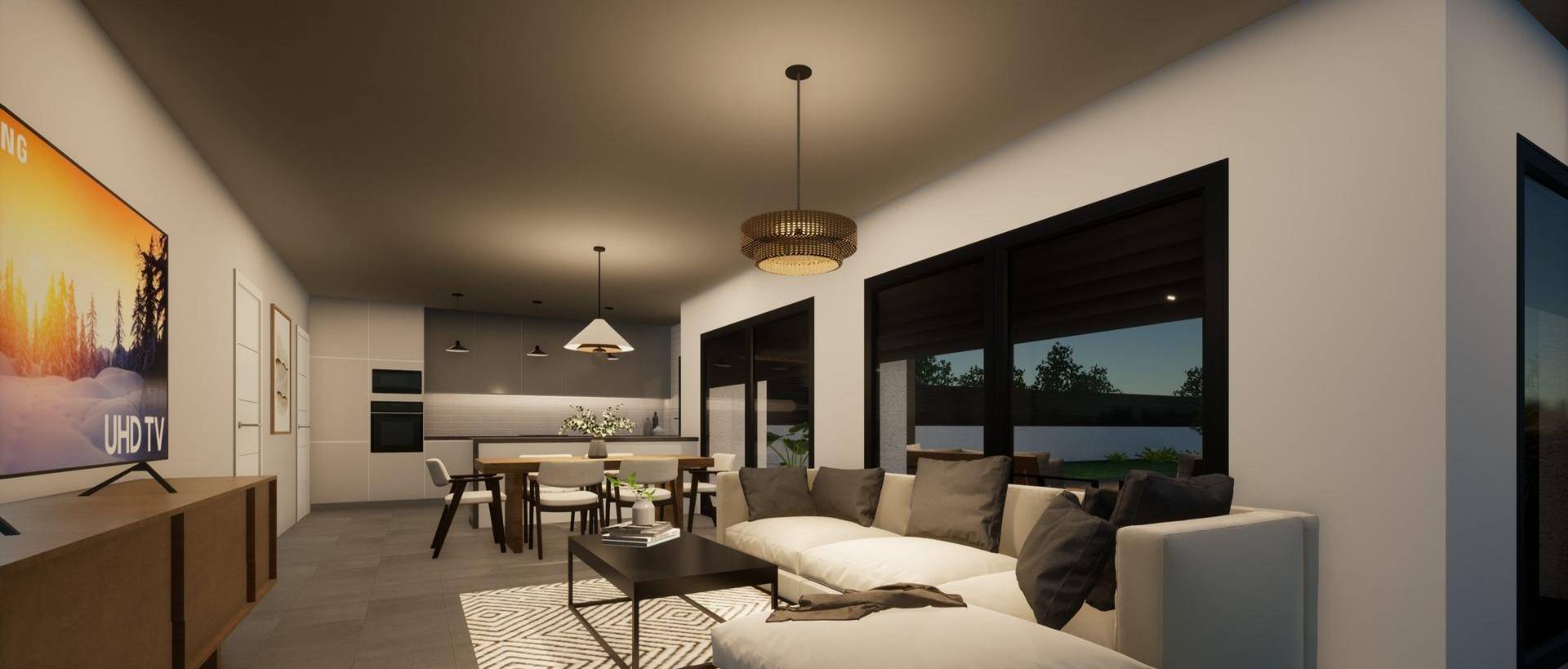 Obra Nueva - Villa / Chalet - Pinoso - Lel