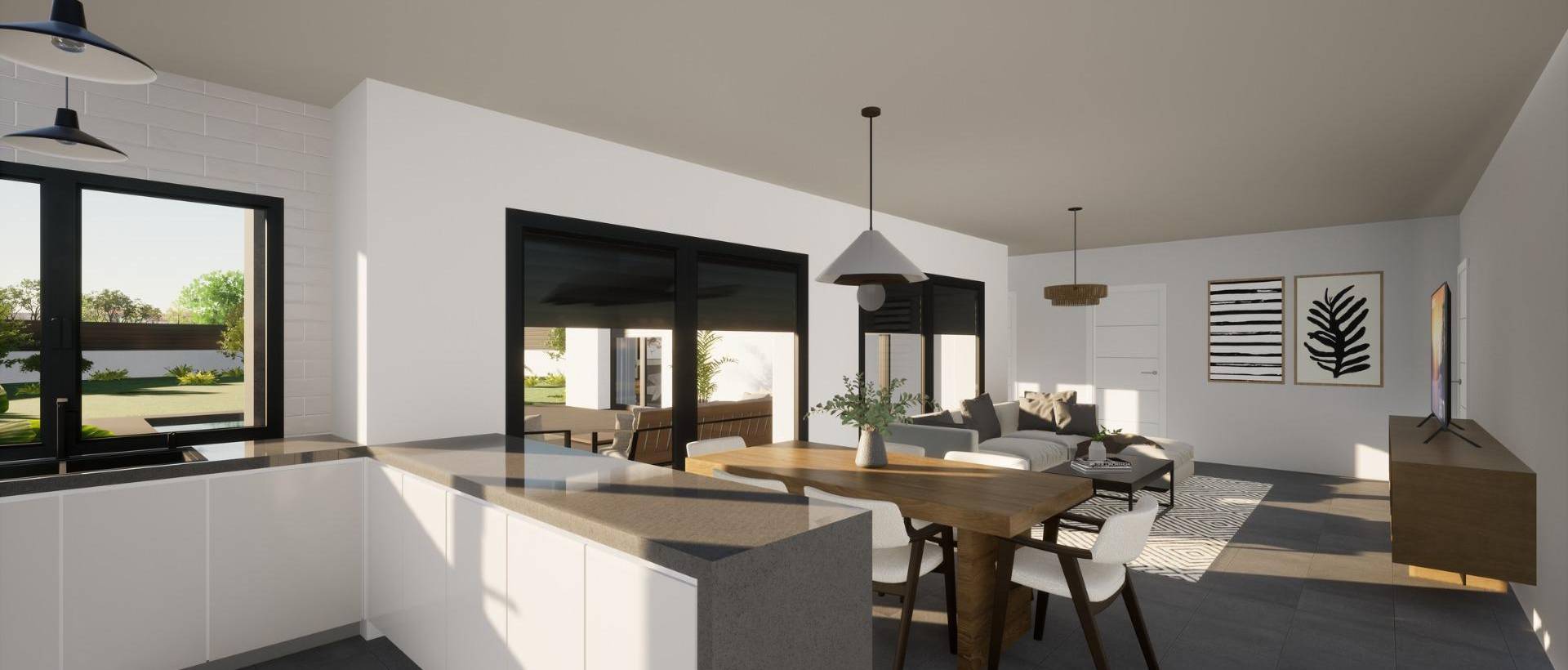 Obra Nueva - Villa / Chalet - Pinoso - Lel