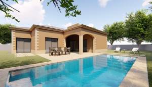 Obra Nueva - Villa / Chalet - Pinoso - Lel
