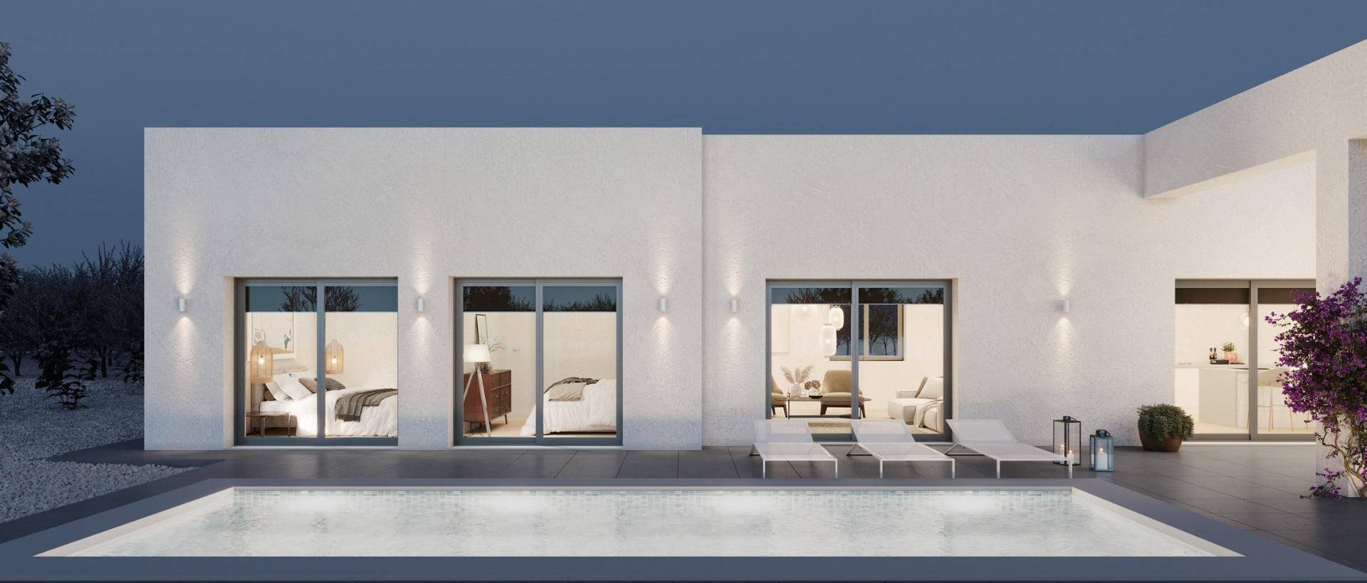 Obra Nueva - Villa / Chalet - Pinoso - Lel