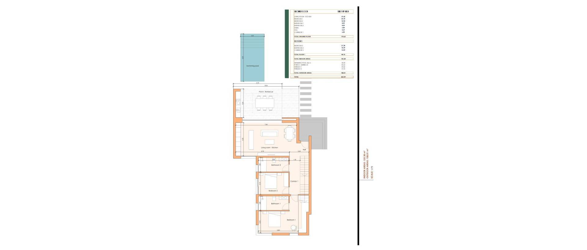 Obra Nueva - Semidetached - BAÑOS Y MENDIGO - Altaona Golf