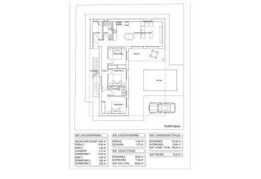 Obra Nueva - Villa / Chalet - Pinoso - Lel