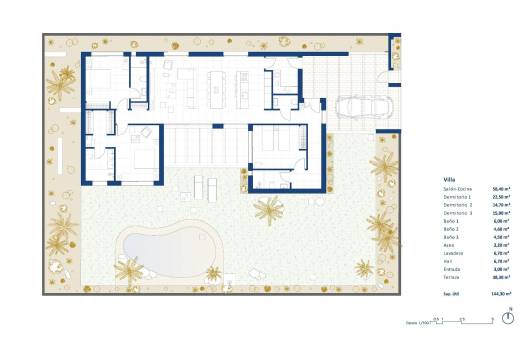 Obra Nueva - Villa / Chalet - BAÑOS Y MENDIGO - Altaona Golf