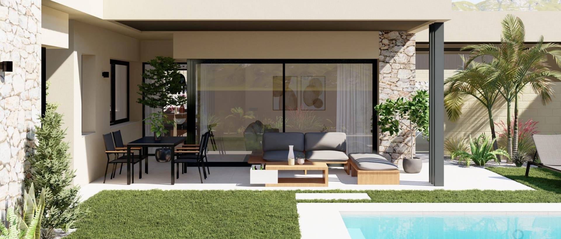 Obra Nueva - Villa / Chalet - BAÑOS Y MENDIGO - Altaona Golf