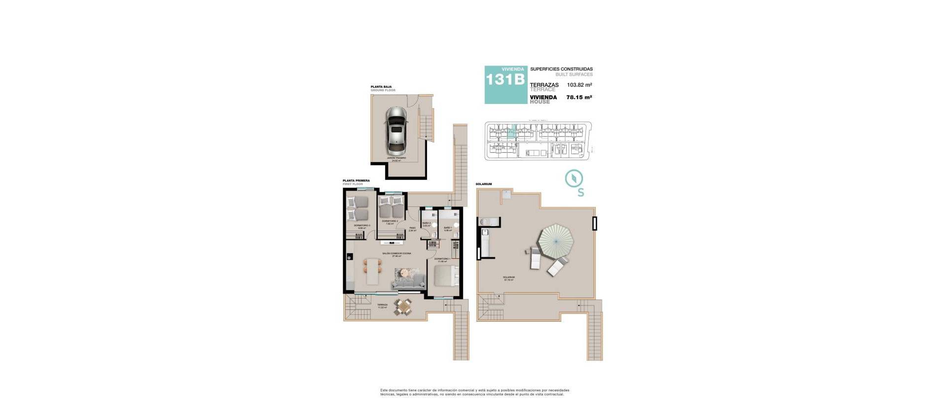 Obra Nueva - Top Floor Bungalow - Pilar de la Horadada - Torre De La Horadada
